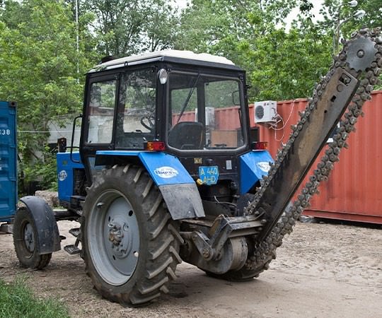 Траншеекопатель в аренду в Братске и  Иркутской области